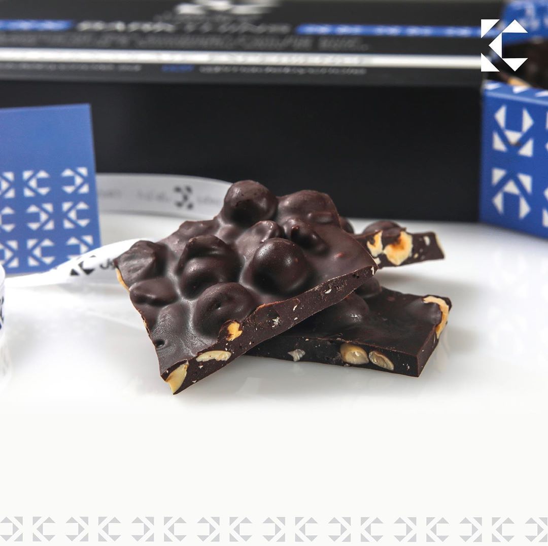 | Hazelnut with see salt.. A balanced diet is a chocolate in both hands Balance it with ou