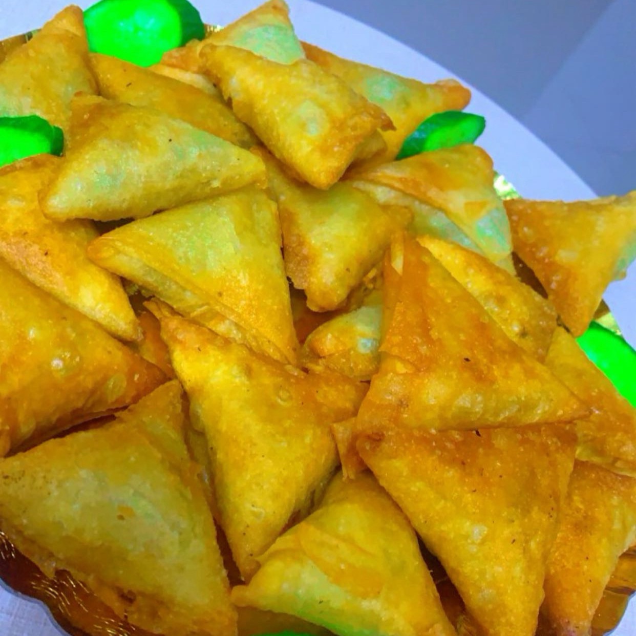 سمبوسه دجاج لذيذه
