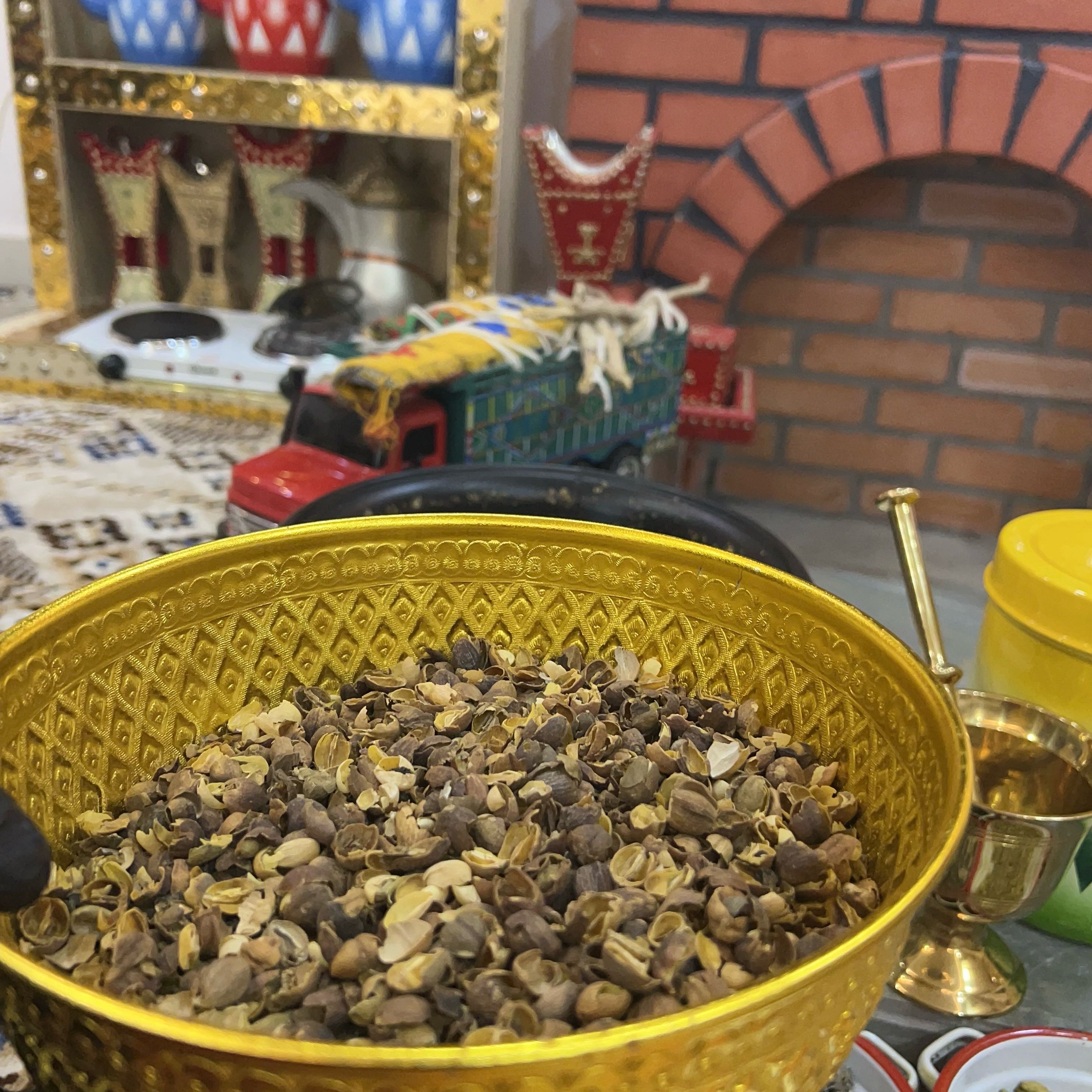 القشر الجنوبي المحموس مع اضافات