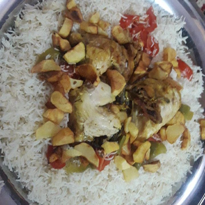 كبسة بيضاء