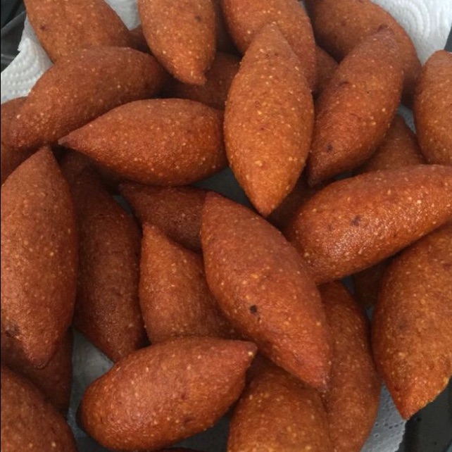 كبة دجاج او لحم حسب الطلب