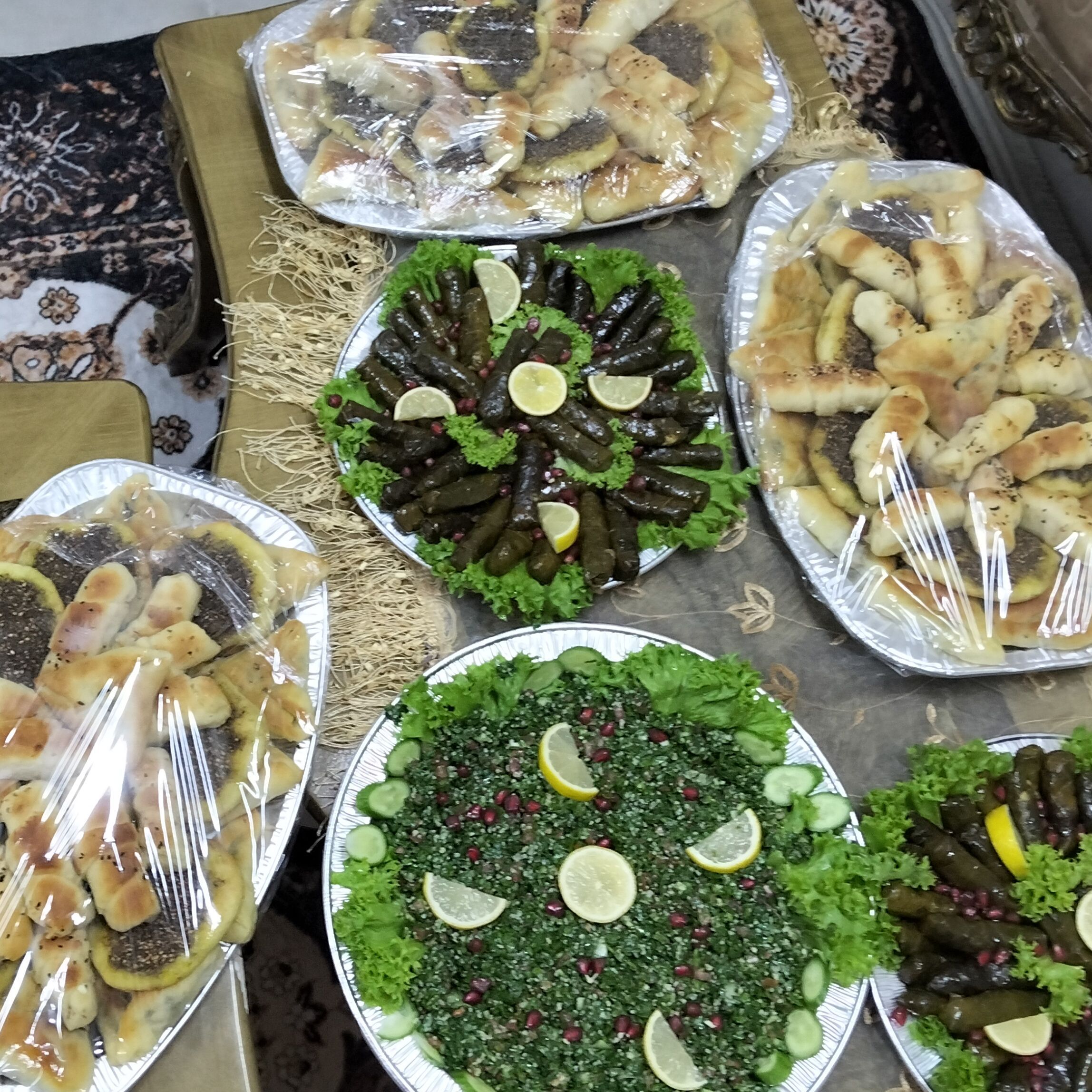 تبولة / ورق عنب / تبولة /فطائر /