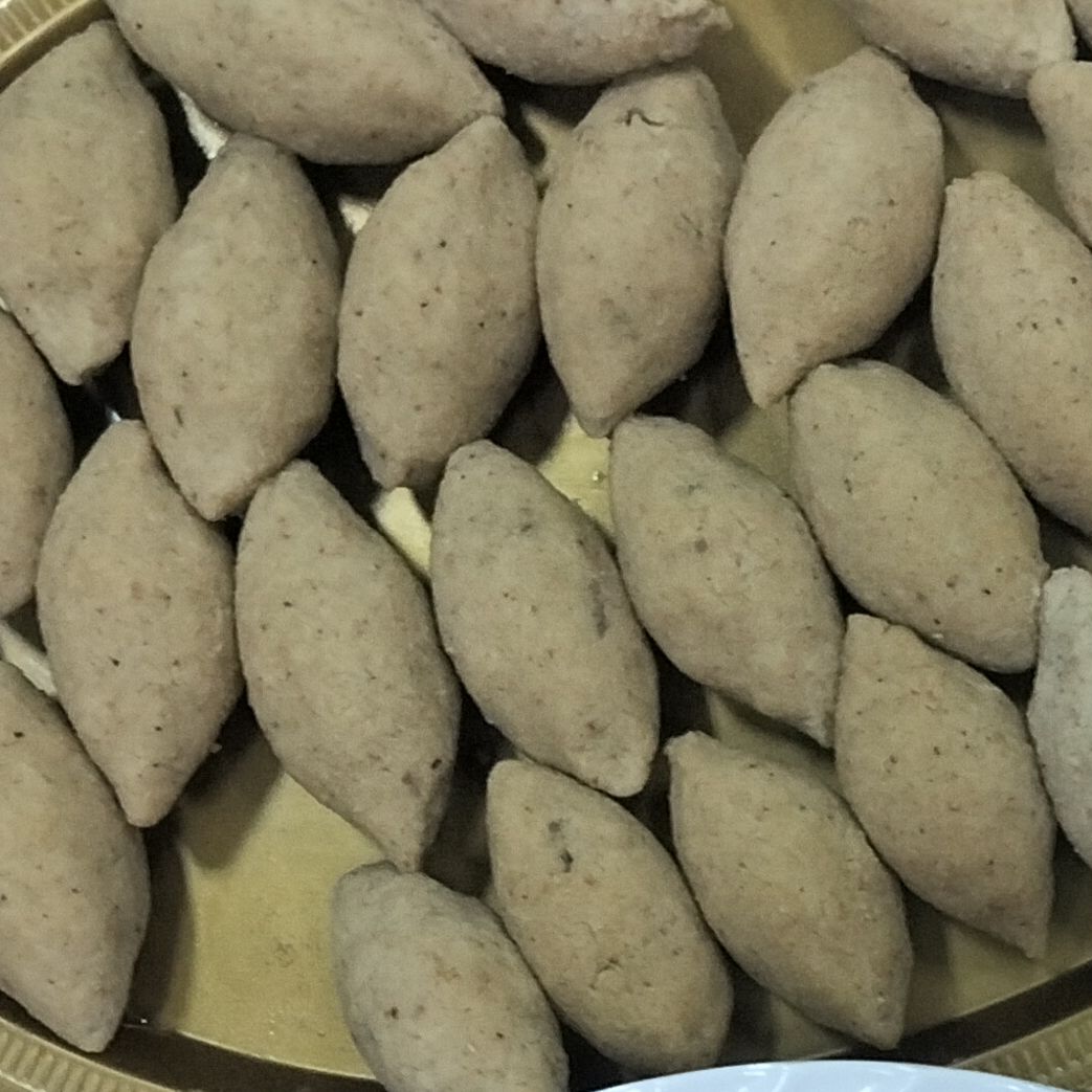 كبة لحم ودجاج مقلية