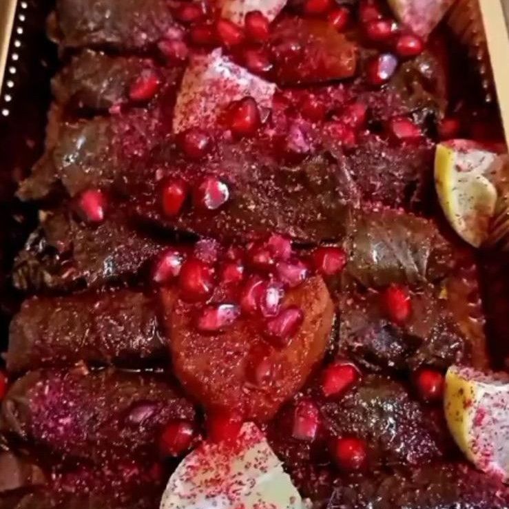 ورق عنب حامض وصوص سبايسي