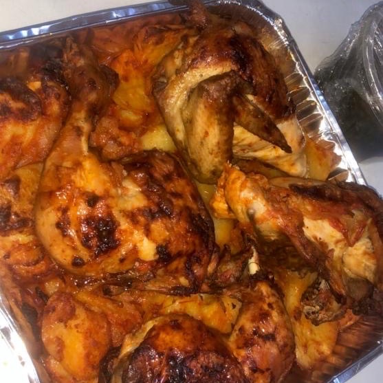 صينية بطاطس بالدجاج