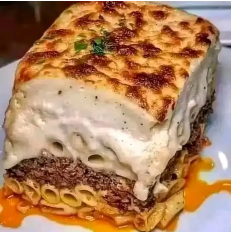 مكرونه بالبشاميل