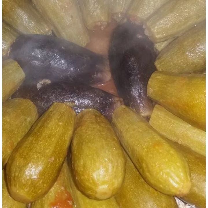 محشى كوسه و باذنجان بالكيلو بالحجز