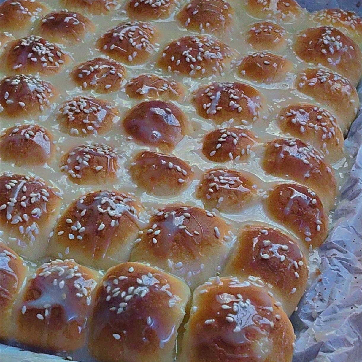 خلية نحل حجم كبير بالجبن المالح وحليب المحلي 😋😋