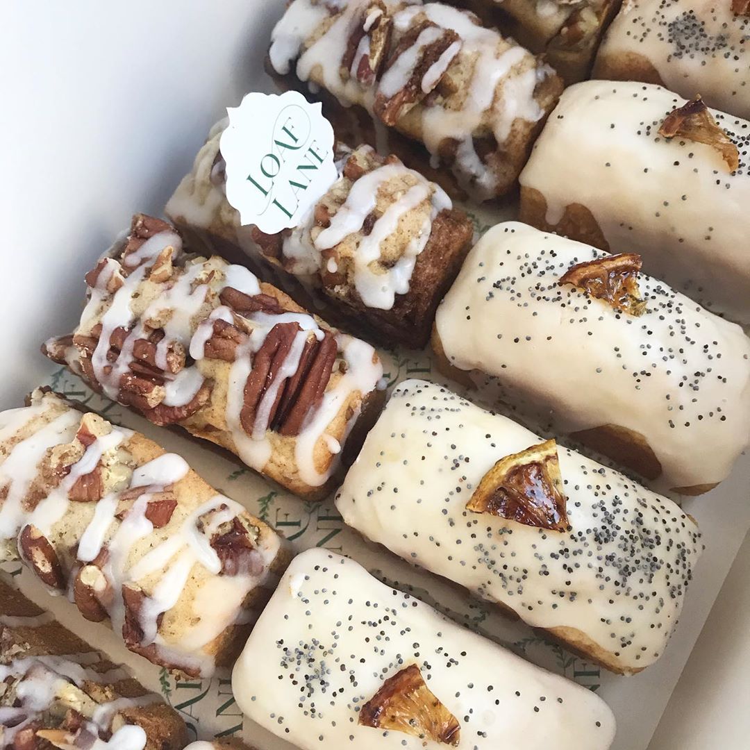 •Cinnamon and Pecan Mini Loafs• • Lemon Mini Loafs•