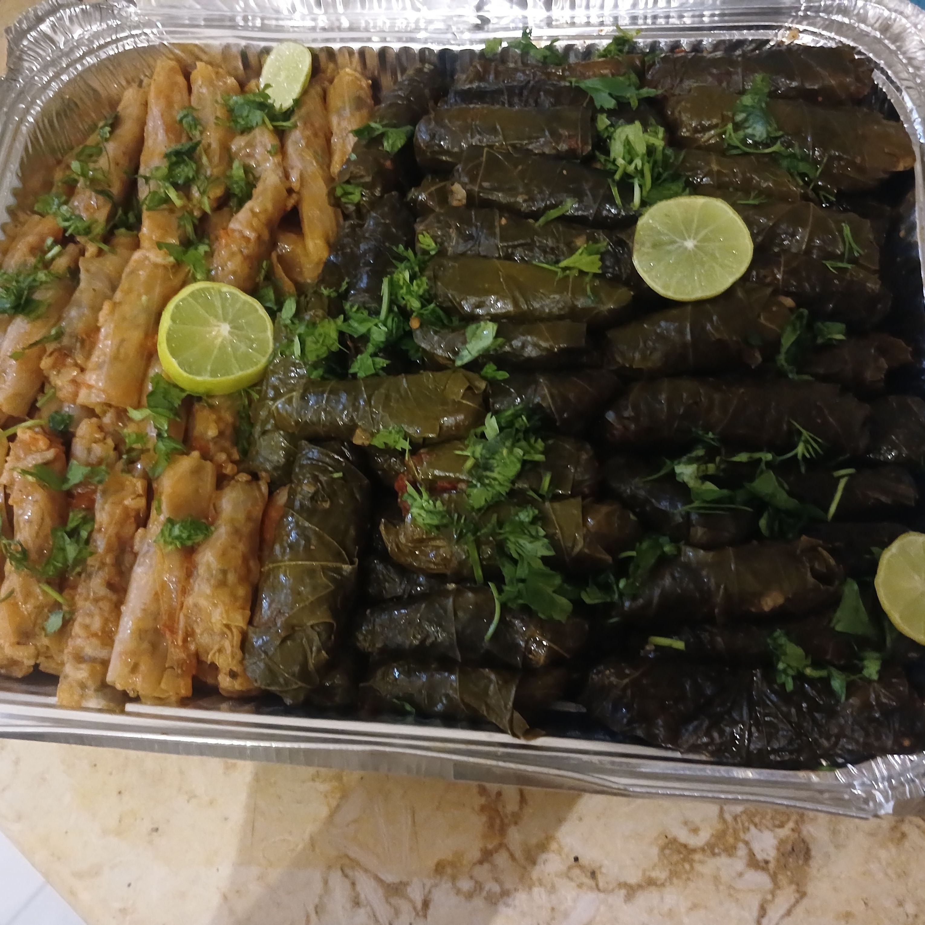 محشي الورق العنب والكرنب ال 60 حبه