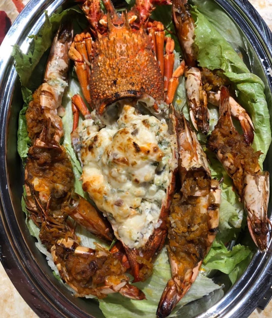 استكوزا و روبيان محشي مطبق الزبيدي حاضر على الطلب ‍ الف عافيه مقدما اسماكنا و ذبايحنا طازج