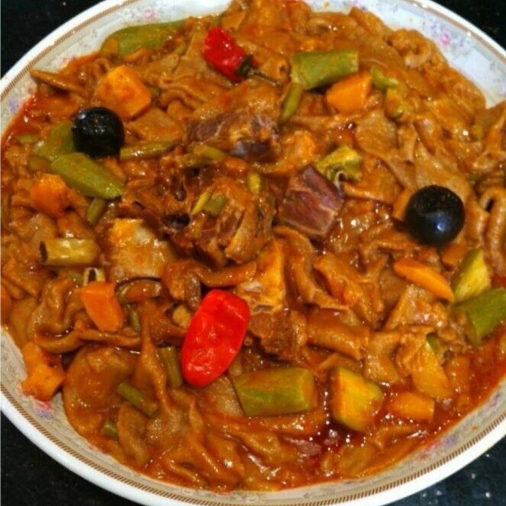 مرقوق خضار ولحم
