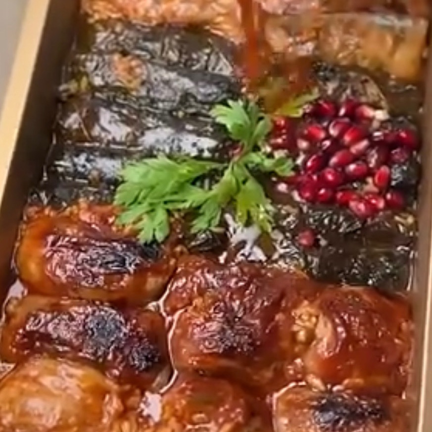 ورق عنب سبايسي ححلو وحامض وذايب على الطلب