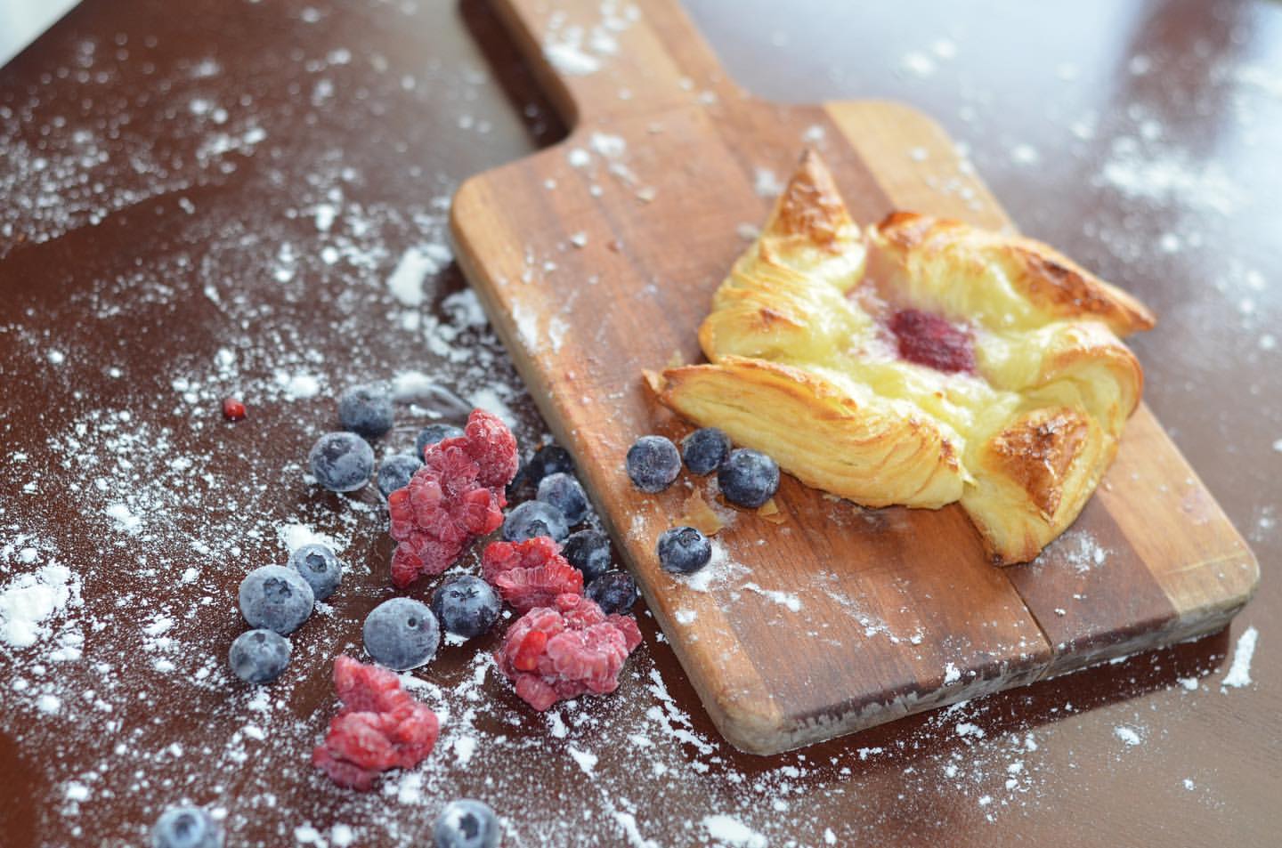 Dont forget your breakfast without amazing” Danish “ #danishpastry #pastry #pastrychef