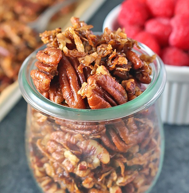 Golden pecans