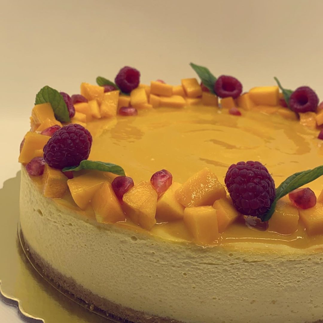 #mango_cheesecake #تشيز_المانجو