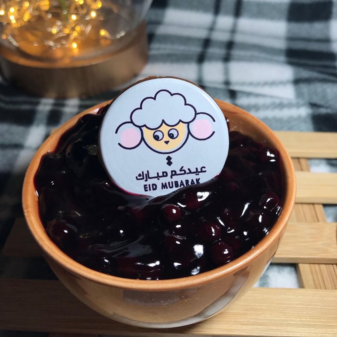 لوقو خروف العيد لتزيين التشيز والكب كيك وللكوفي . . . . الكميه محدوده ✨. • • • ‏ #chocola