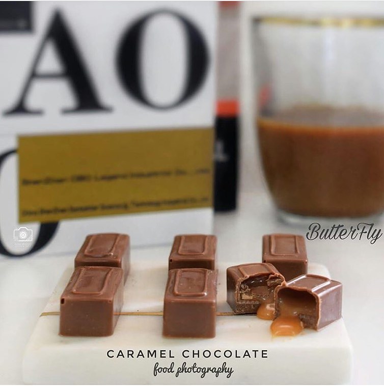 شوكلاته بحشوة الكراميل ‏Chocolate with caramel للطلب الرجاء التواصل على الواتساب #الرياض#ش