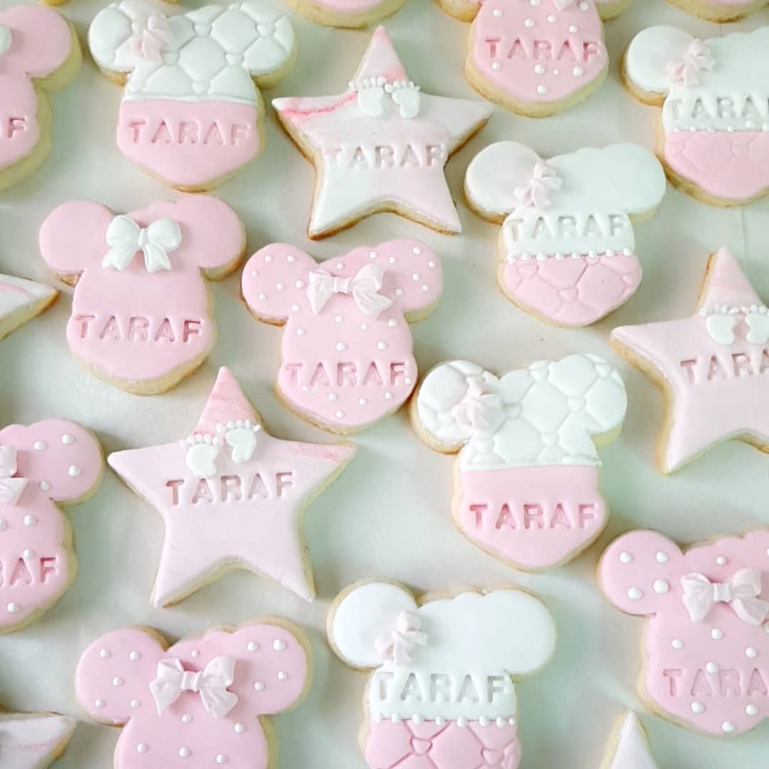 Baby Taraf ' #كوكيز #كوكيز_المناسبات#ورود #الوان#كوكيز_زواج #مواليد #حفلات #استقبال#استقبا