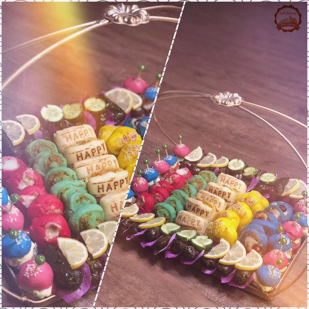 حشوات متنوعة بألوان تزيد عيدكم بهجة . . . 180SR ✨