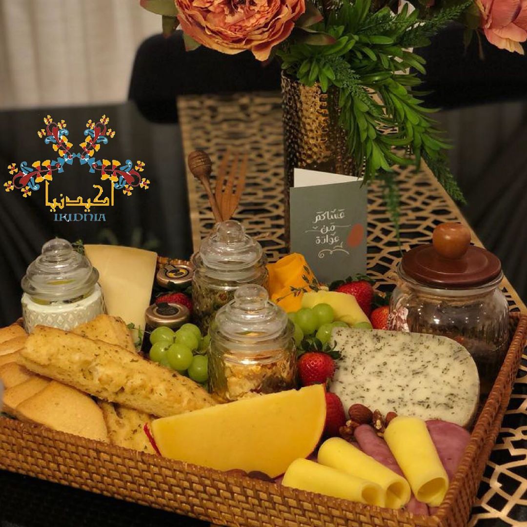 #عيديتنا غير سلة الاجبان لفطور #العيد ♥️ الكمية محدودة لطلب التواصل على الرقم في البايو ☺️