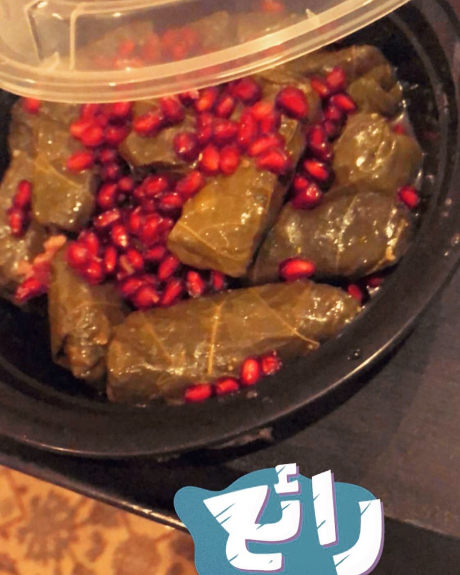 تصوير حبيبتنا بالعافيه #ورق_عنب#محشي#محشي_عنب #محاشي#مقبلات#عشاء#دبس_رمان#ماشاءالله#دبس_رم
