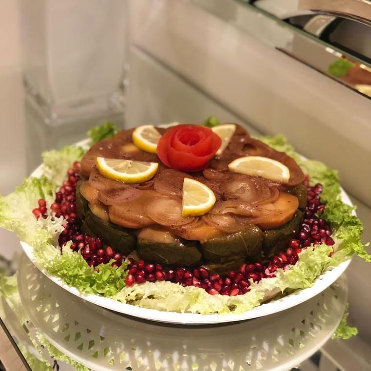 مقلوبة ورق العنب الذيذة