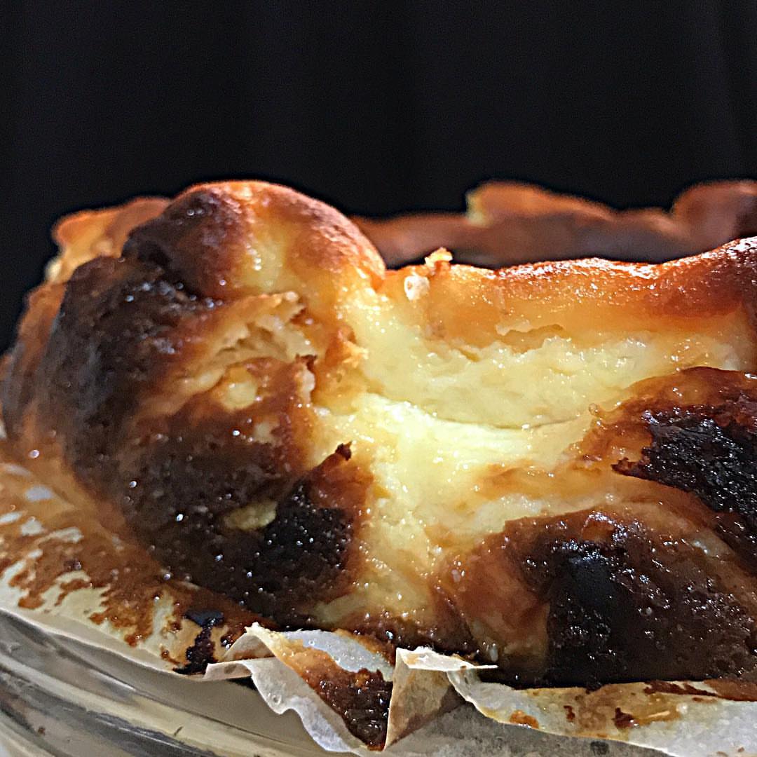 #san Sebastian #cake # home # made كيكة# سان سبستيان