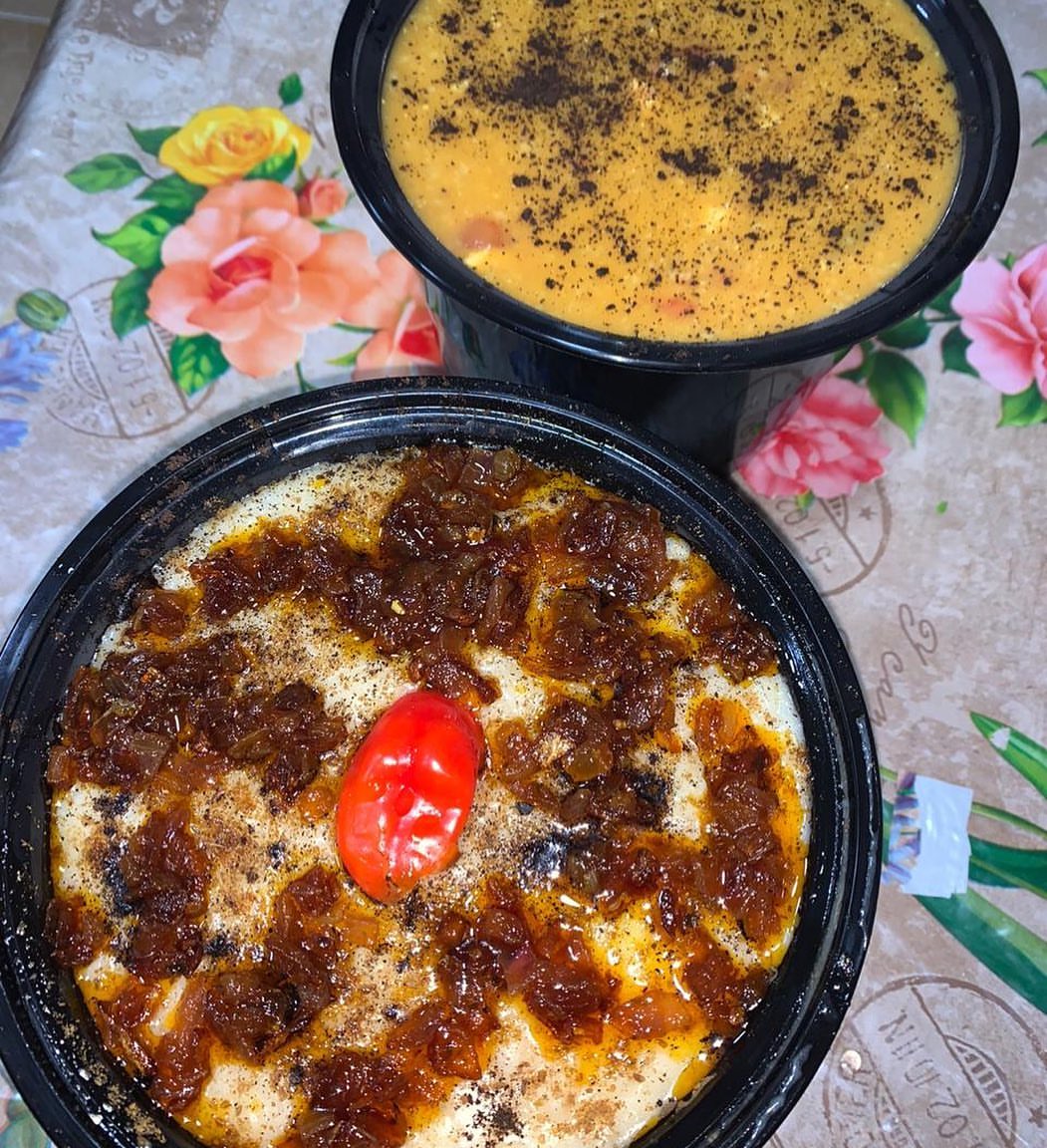 جريش بالكشنة الحريفة وشوربة شوفان ،،للذلذة ✨