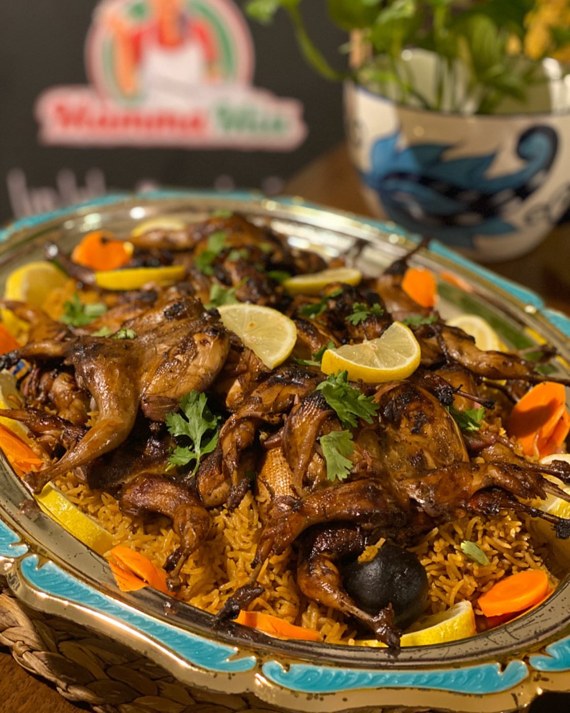 #كبسة_سمان_مكرمل