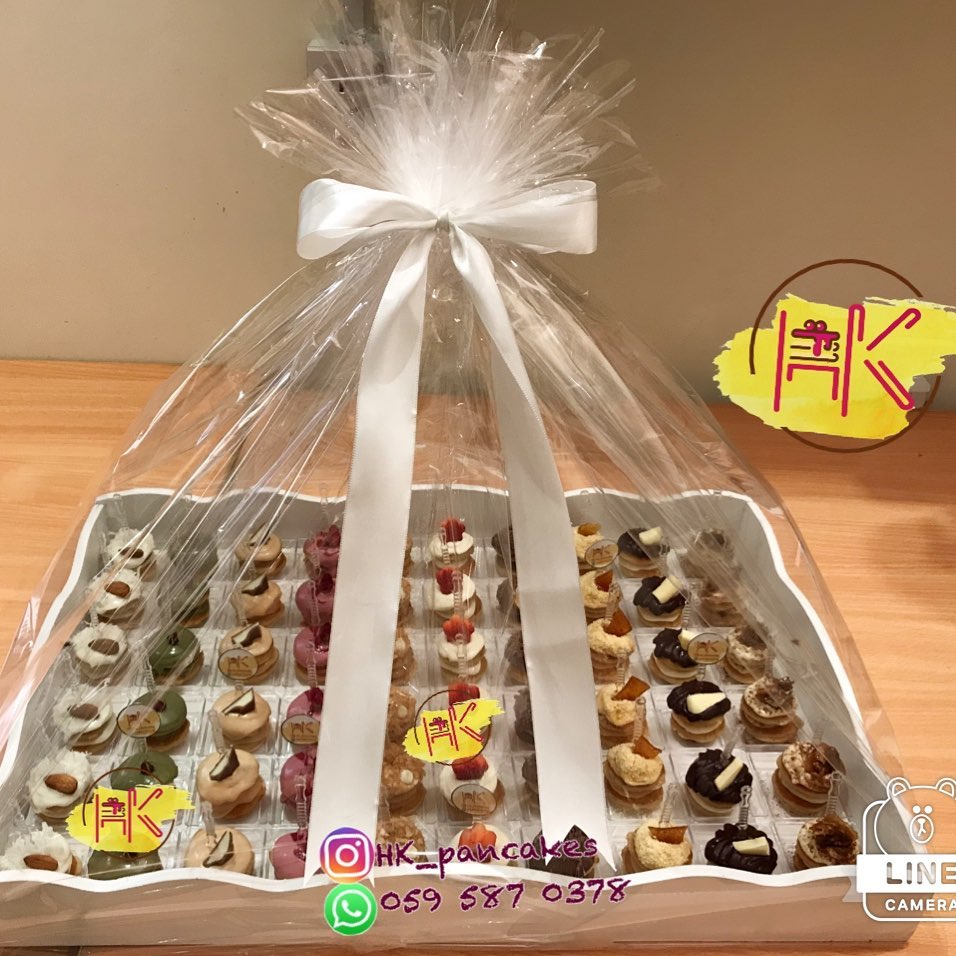 ‏‎#بانكيك #بان_كيك #اسر_منتجه #كندر #نوتيلا #لوتس #توزيعات_ميني #مناسبات #دعم #حفلات #ميني