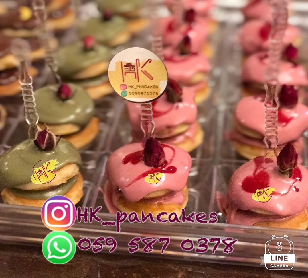 ‏‎#بانكيك #بان_كيك #اسر_منتجه #كندر #نوتيلا #لوتس #توزيعات_ميني #مناسبات #دعم #حفلات #ميني