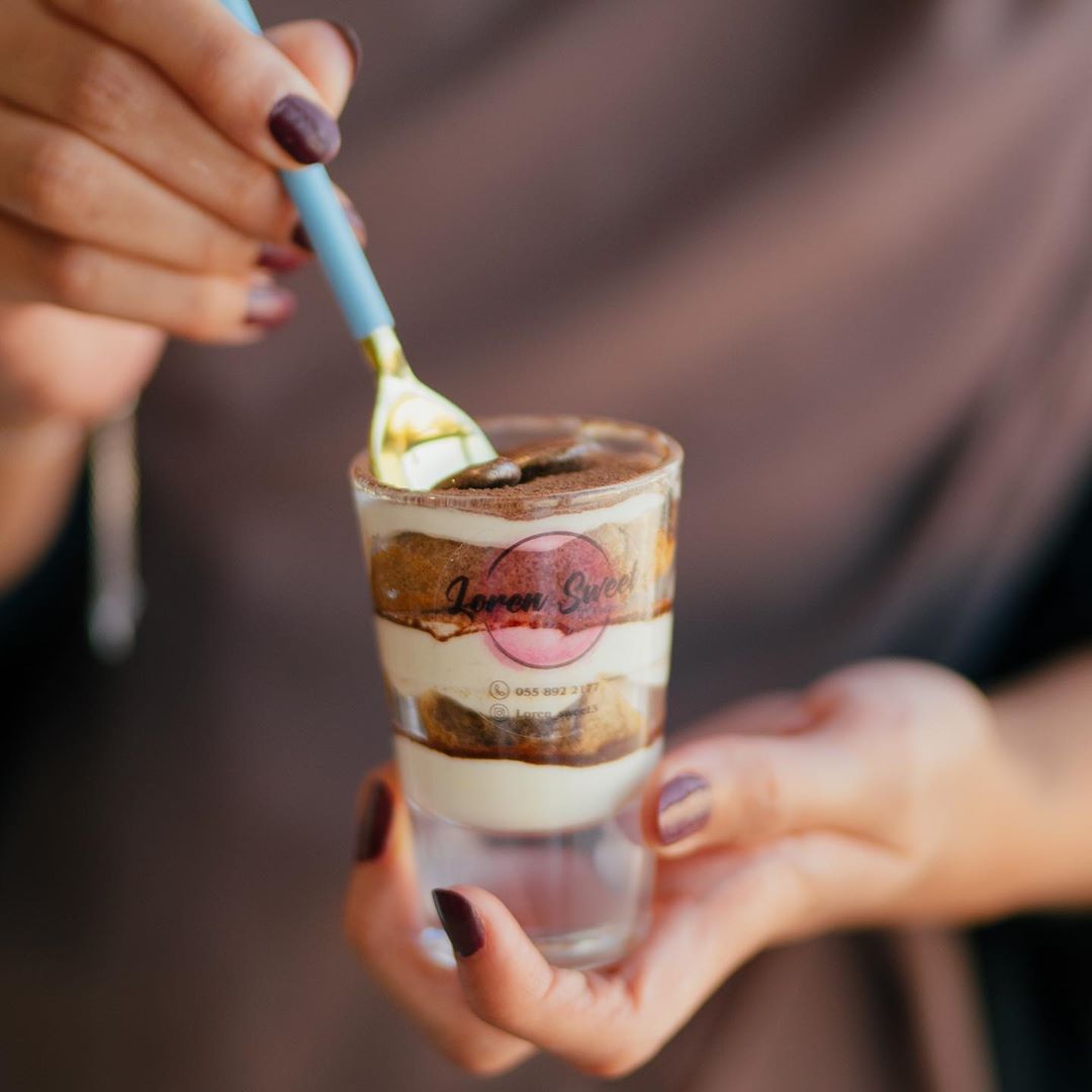 تيراميسو لورين لما تبداها ماتوقف من لذّتها #ضيافتكم #لذيذ #الرياض #حلويات #لورين_سويت #حلى