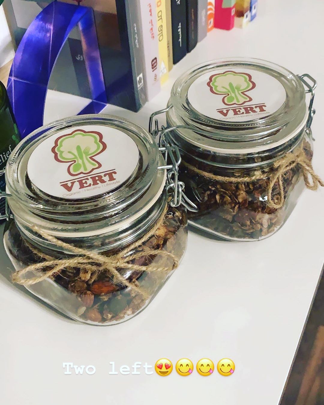 #granola #vertshop #jeddah #healthylifestyle #healthyfood #sugarfree