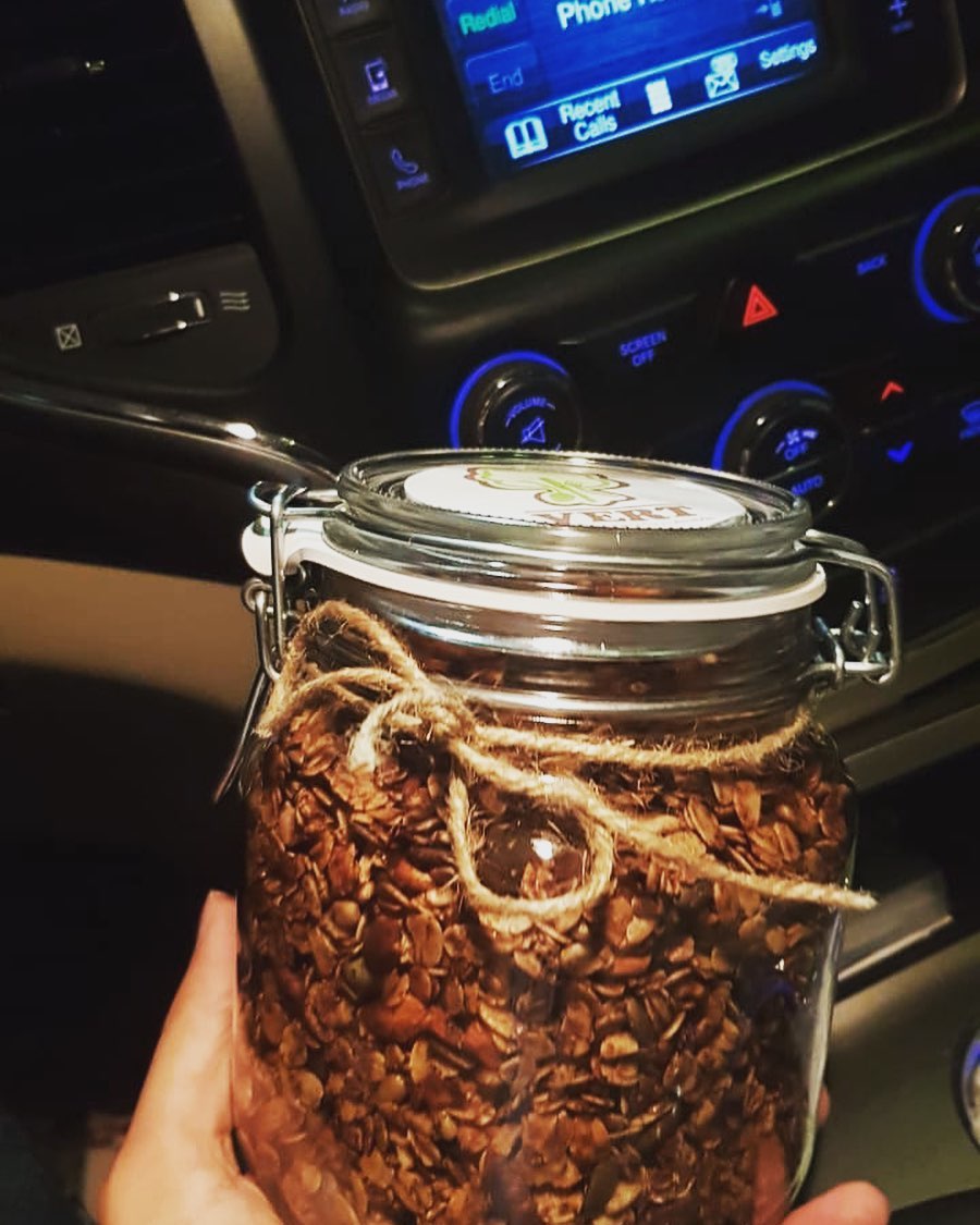 بالعافية Thank you for sharing with us #granola #vertshop #organic #jeddah #healthyfood