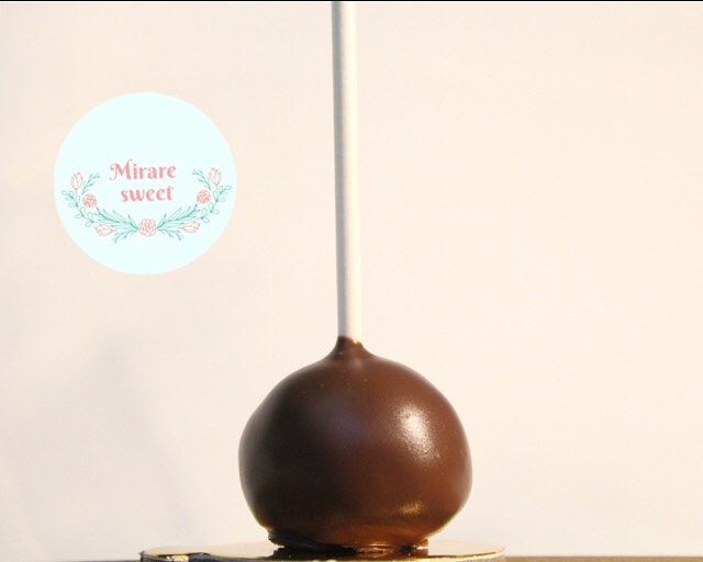 Dark chocolate PopCake . بوب كيك بالشوكولاته الداكنه