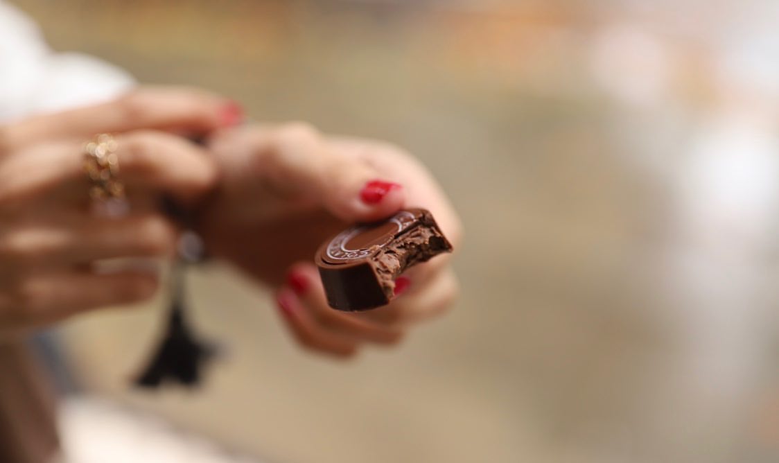Love can be peace of chocolate ,say yes if you agree ♥️