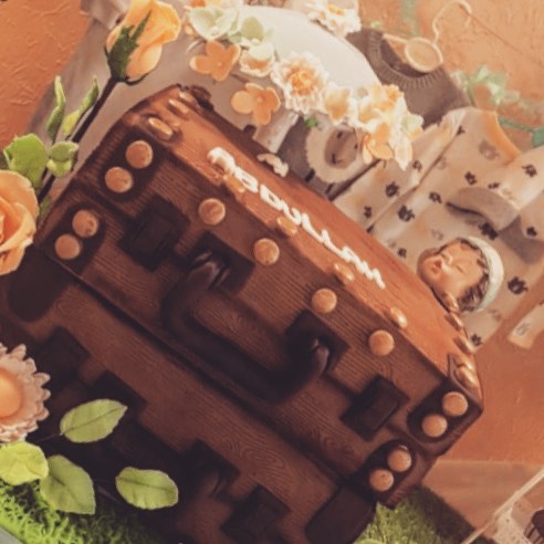 #مكة#fondantcake #ganash #مجسمات_تورت