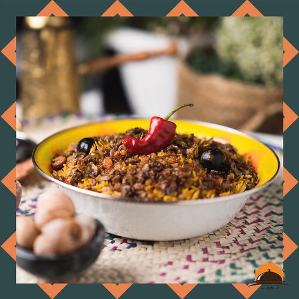 رز بربيان الذربه بنكهه الاصاله ✨ إذا بغيتو للزين تلقونه عندنا . . . . . . #الذربه #لذيذ #