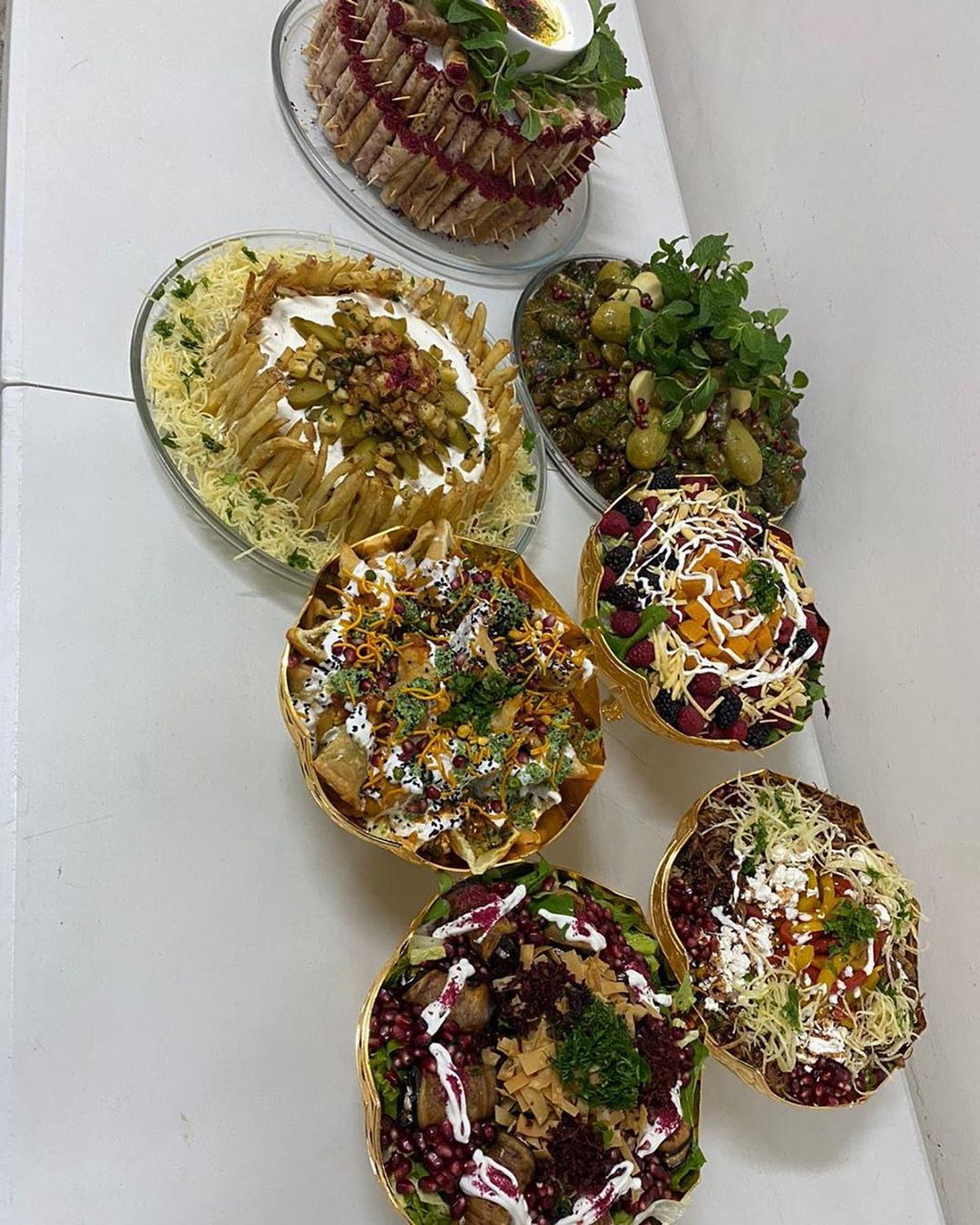 طلبية زبونة وبالعافية#مقبلات #سلطات #الدمام #الخبر #الظهران #طلبات #طلبيات #طلبية_اليوم #ط