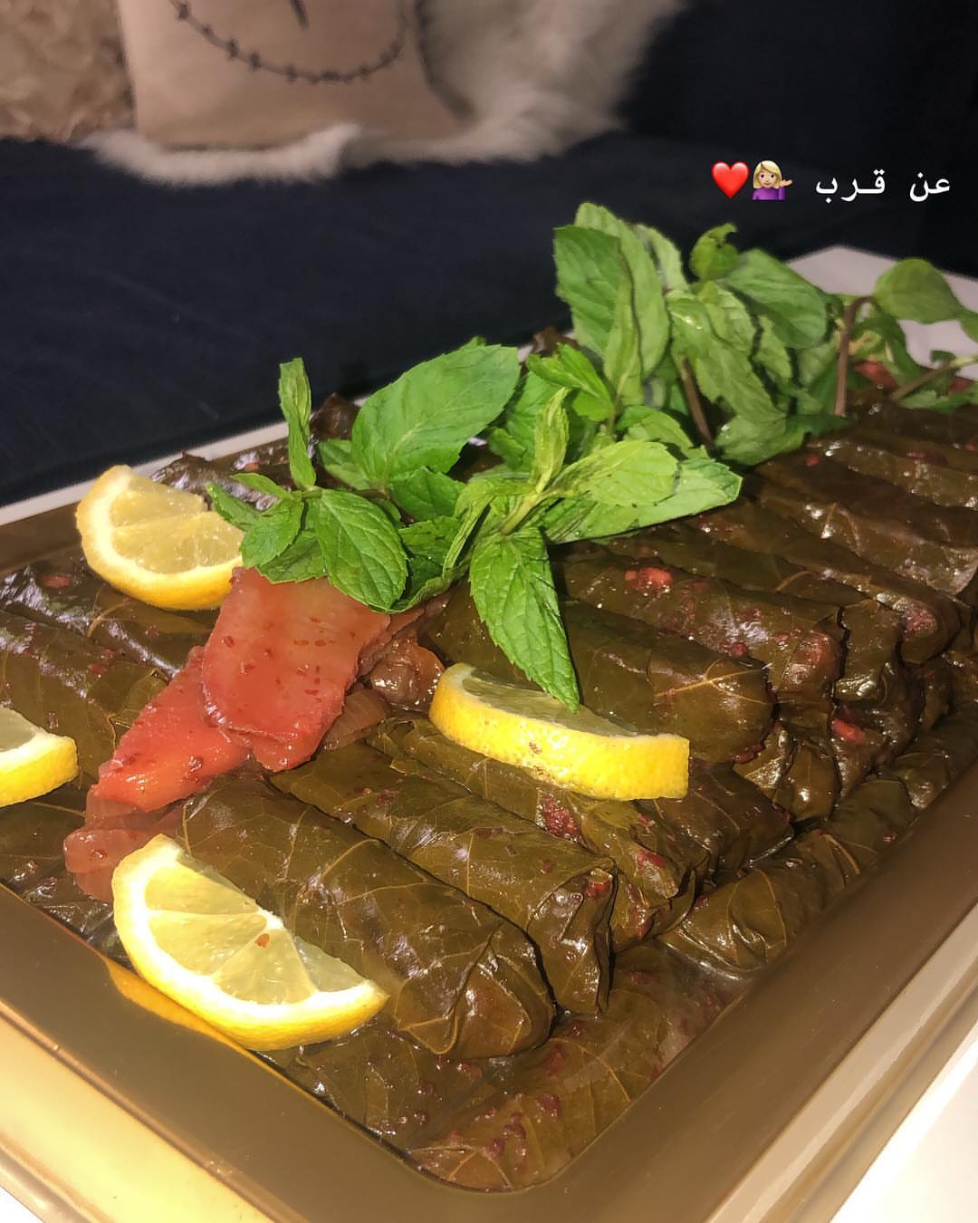 ورق عنبنا اللذيذ ❤️❤️❤️❤️الحبه ريال ونص