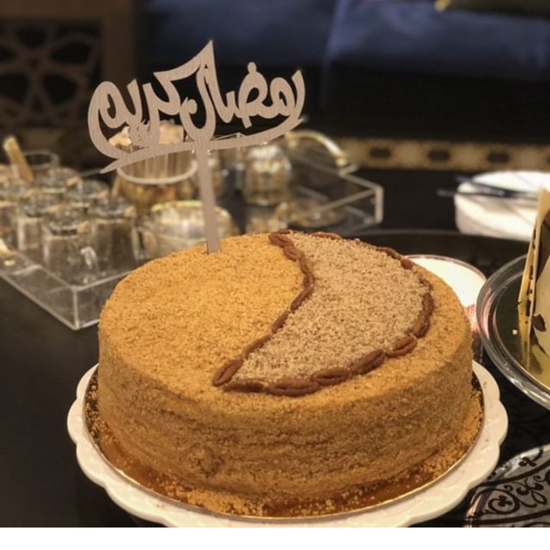 #رمضان_كريم #خليك_بالبيت #حلويات #كيك #قهوه #جمعه_مباركه #جمعات