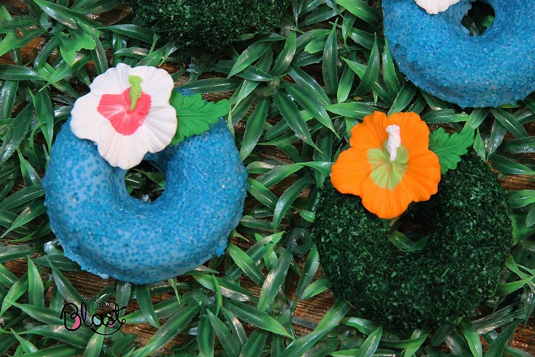 طلبية دونات ثيم موانا . .ألف عافية على أصحابها . .. . MOANA themed donuts .. . .. . ..#moa