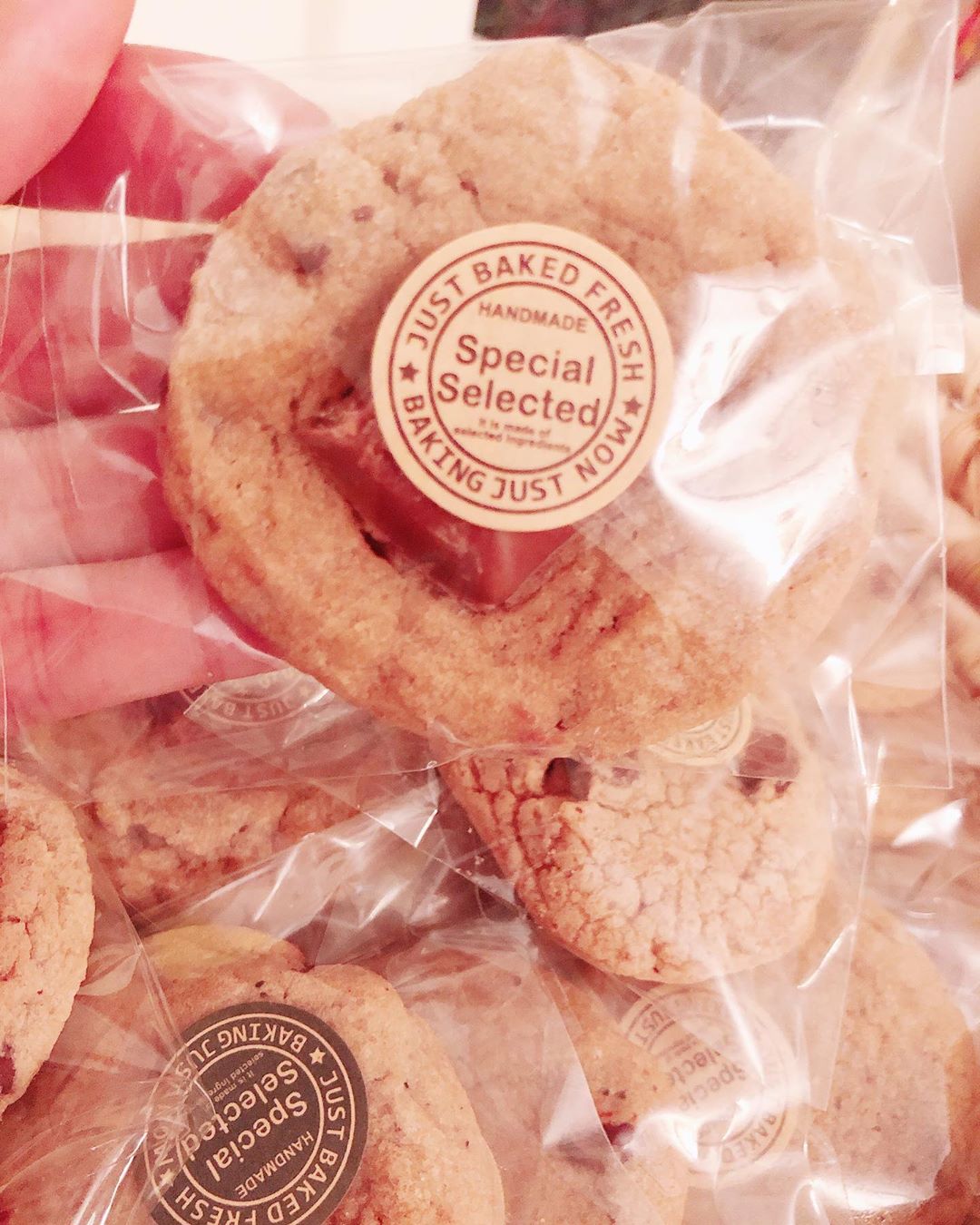 #bakingJustNow cookies ✨