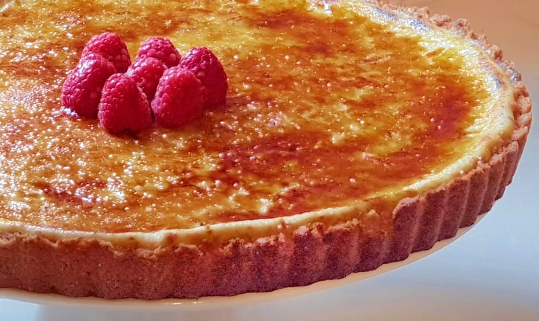 Luscious Brûléed Cheesecake!!! #cheesecake #brulee #jeddah #ksa