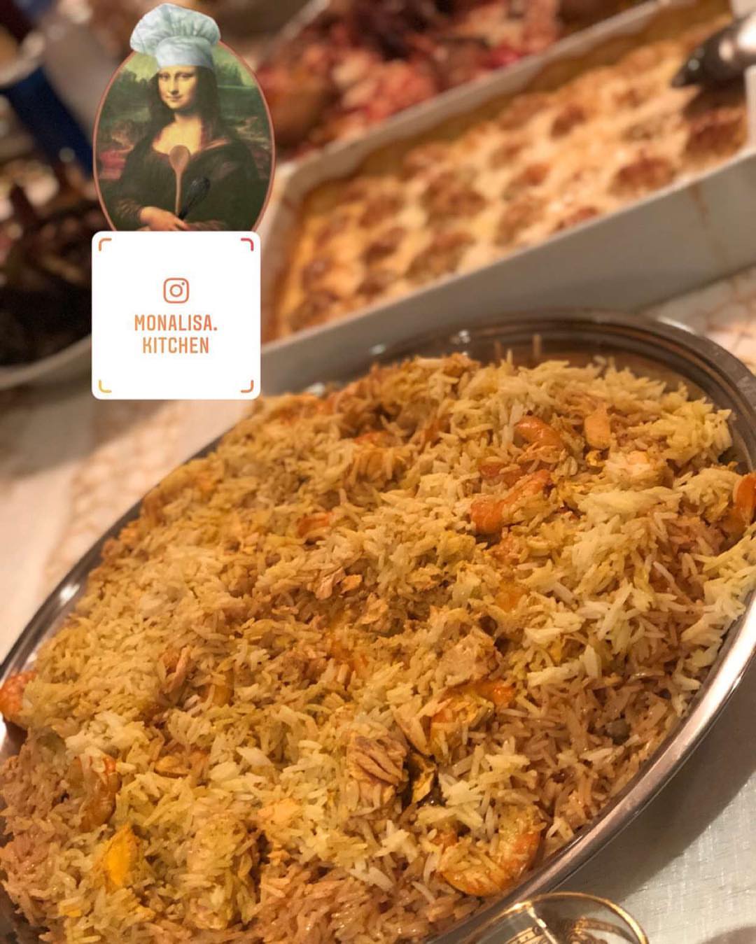 برياني سمك و ربيان