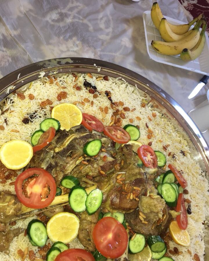 مندي من مطبخ العانقه نصف زبيحه تيس
