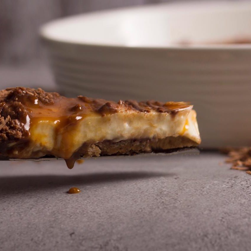 لاڤا تشيز كيك | Lava Cheesecake ✨ يقدم: بارد - حار حسب الرغبة