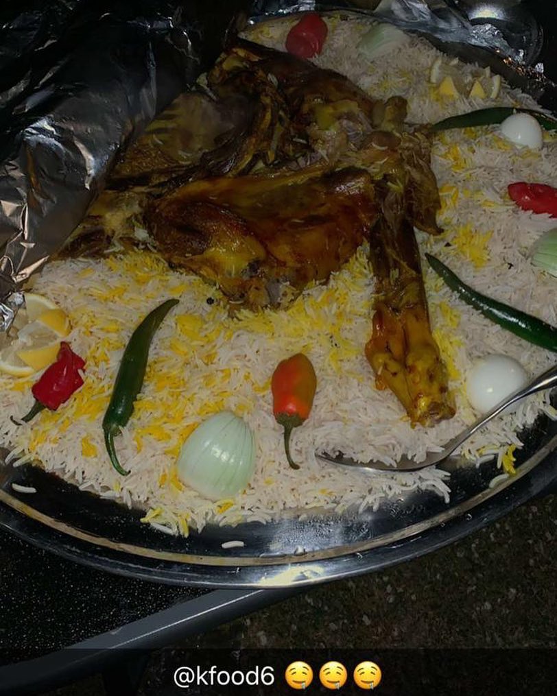 تصوير زبونتنا الله يسعدها ❤️❤️ #kfood6