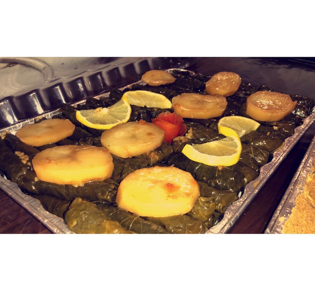 طبق جديد لعائله كاف ورق العنبحبيب الشعب #kfood6